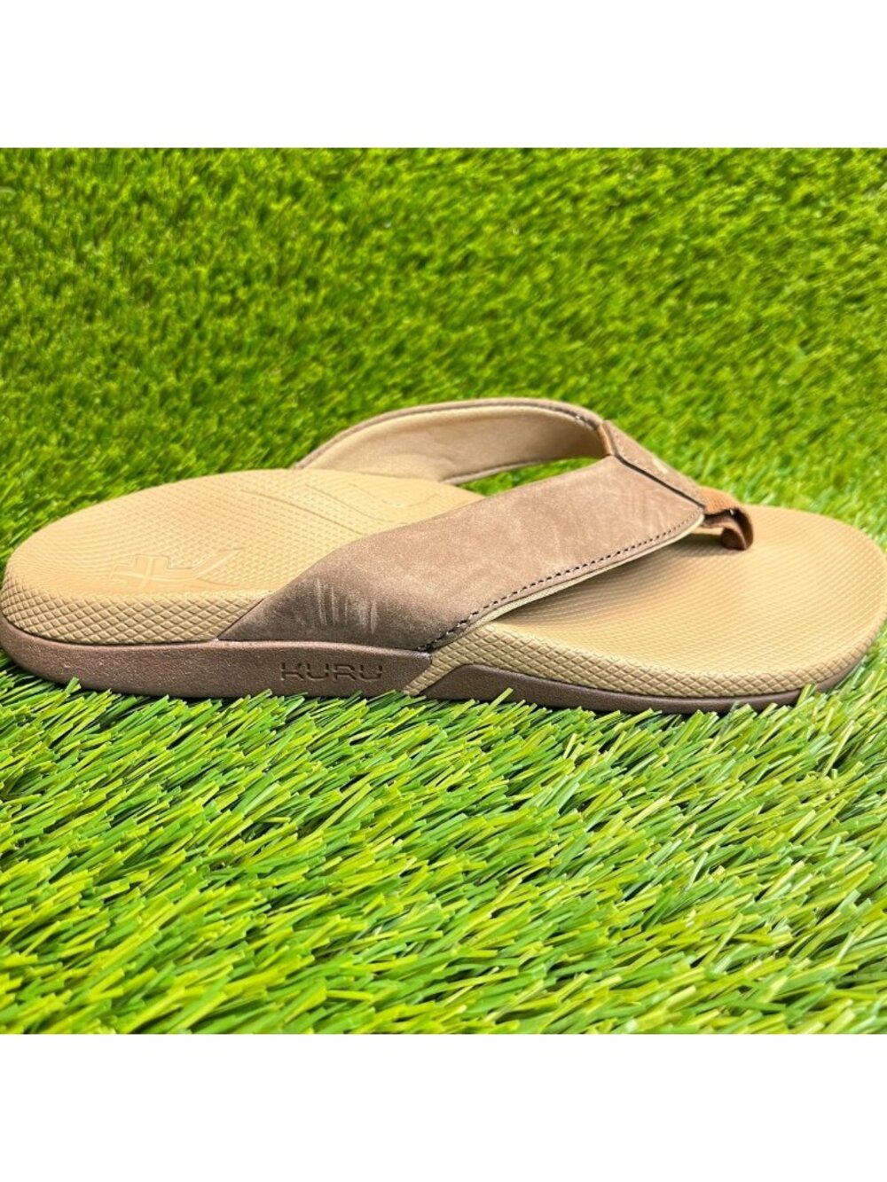 Kuru‎ Kala 2 Womens Size 5 Brown Beach Walking Outdoor Flip Flop Thong Sandals